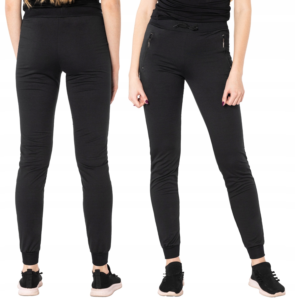 

Spodnie Dresowe Dresy Sportowe Damskie 5128-01 r L