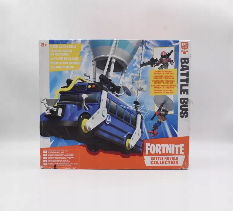FORTNITE - AUTOBUS Z 2 FIGURKAMI + AKCESORIA