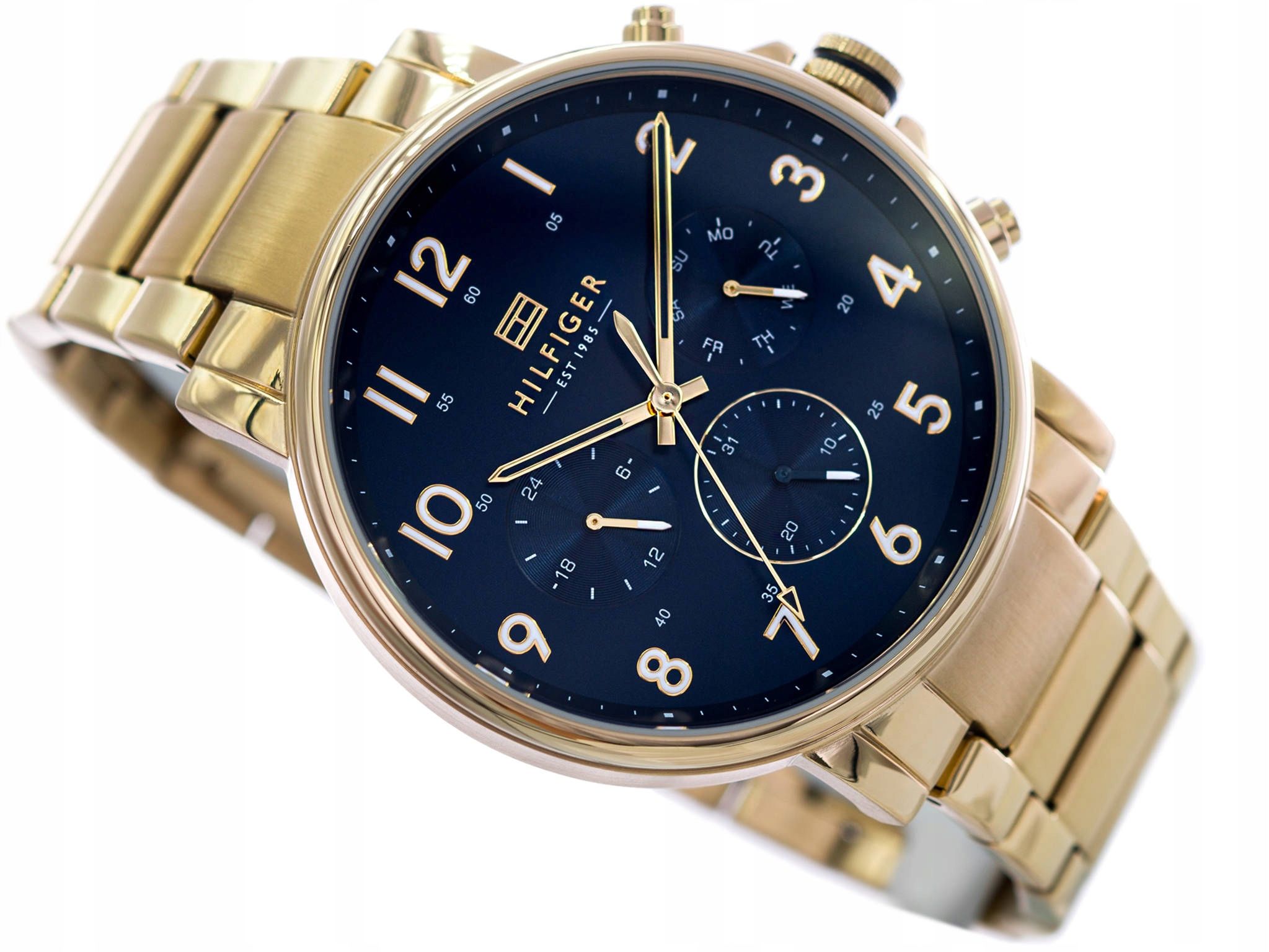 Pánské Hodinky Tommy Hilfiger 1710384 Daniel Zlaté