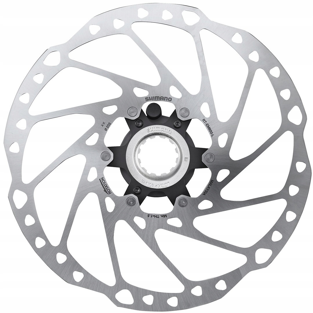 Štít Shimano Centerlock RT-EM600 203 E-Bike CL