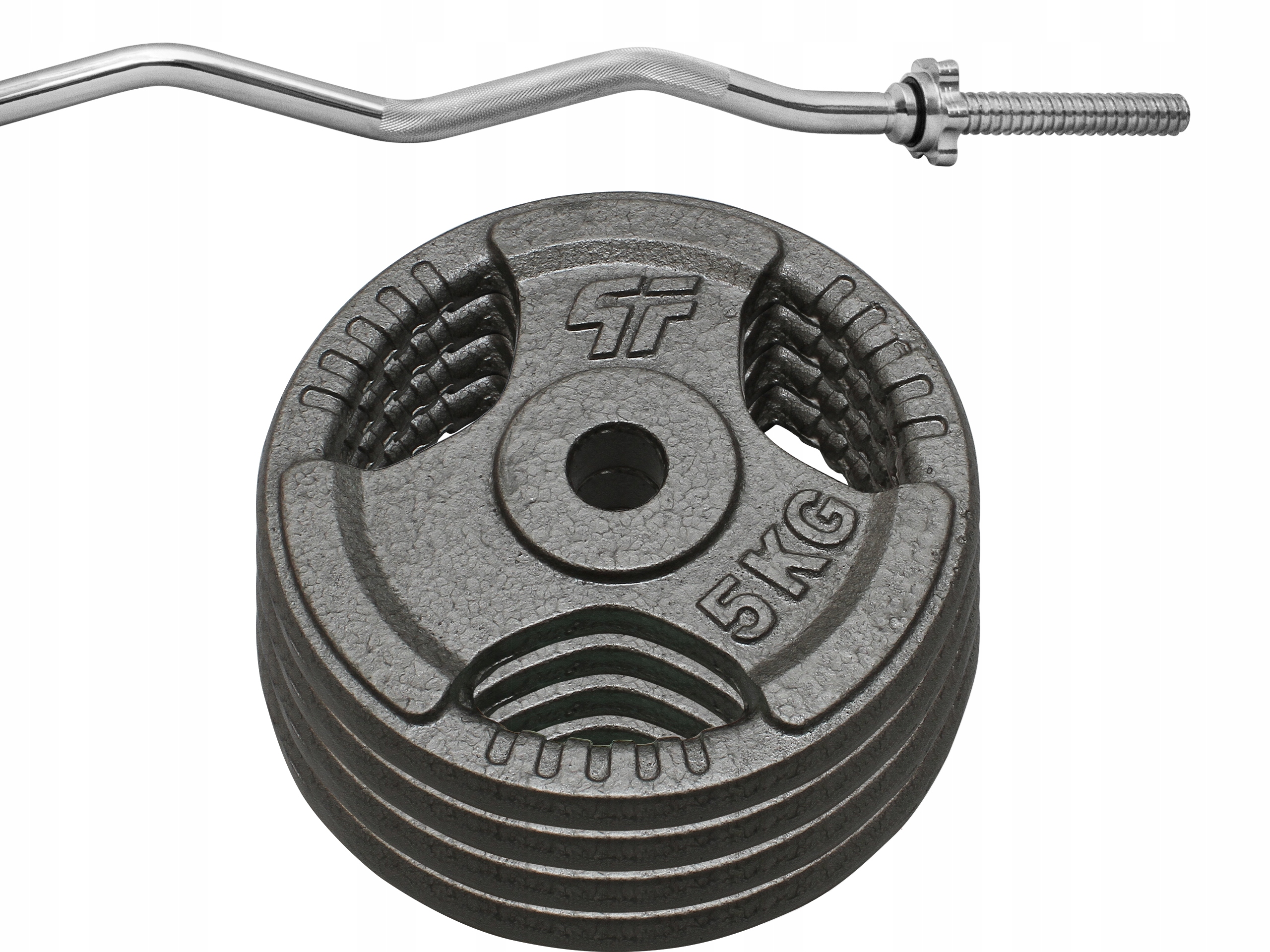 

Zestaw 26KG Obciążenie Żeliwne 29MM Gryf Łamany