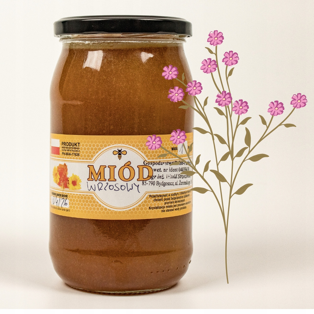 Levně Vřesový med 1KG – Nejcennější med