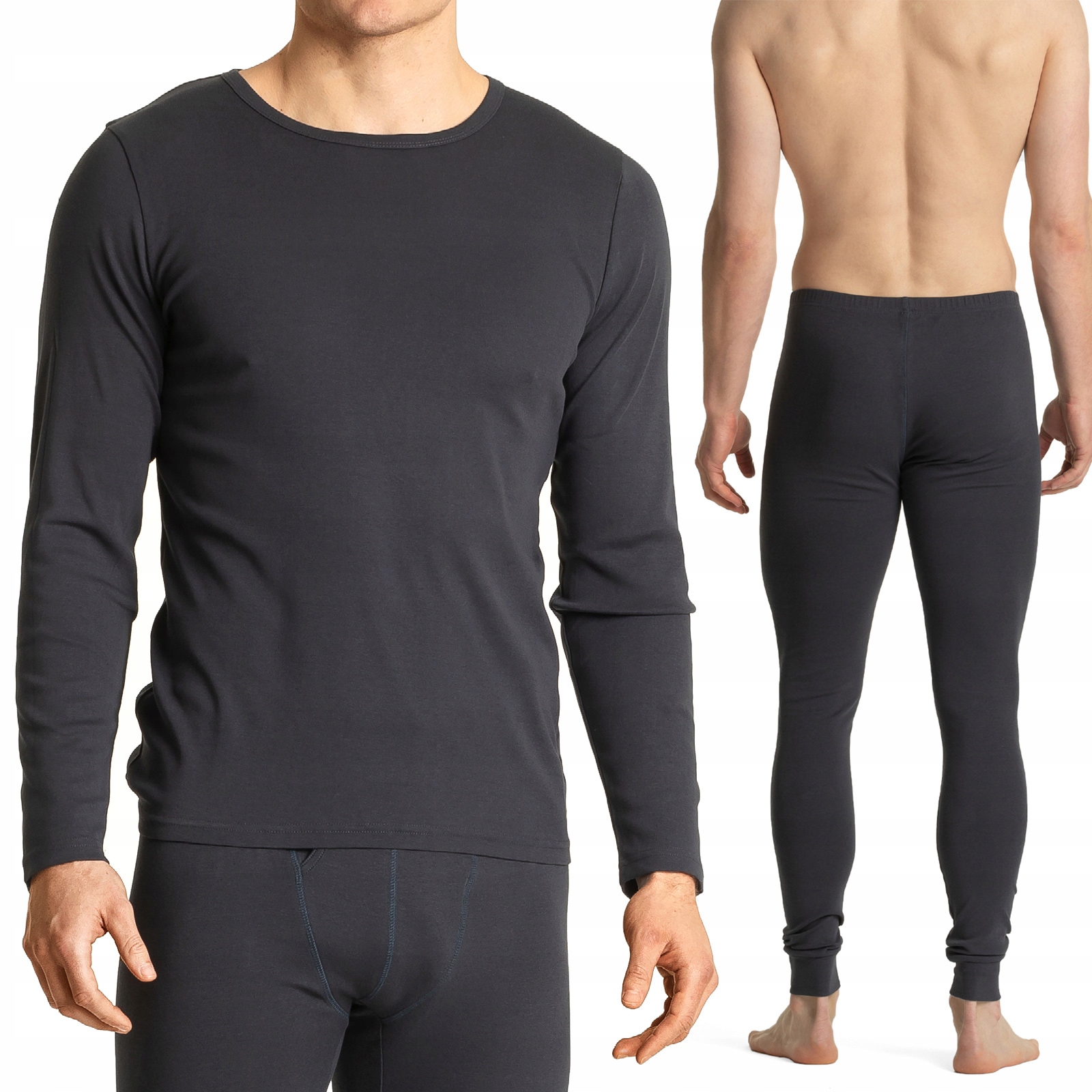 Teplé bavlněné spodní prádlo Spodní Prádlo Podšití komplet Atlantic L