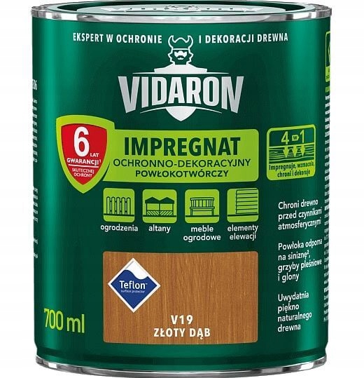 

Impregnat Powłokotwórczy Vidaron 0.7L Vidaron