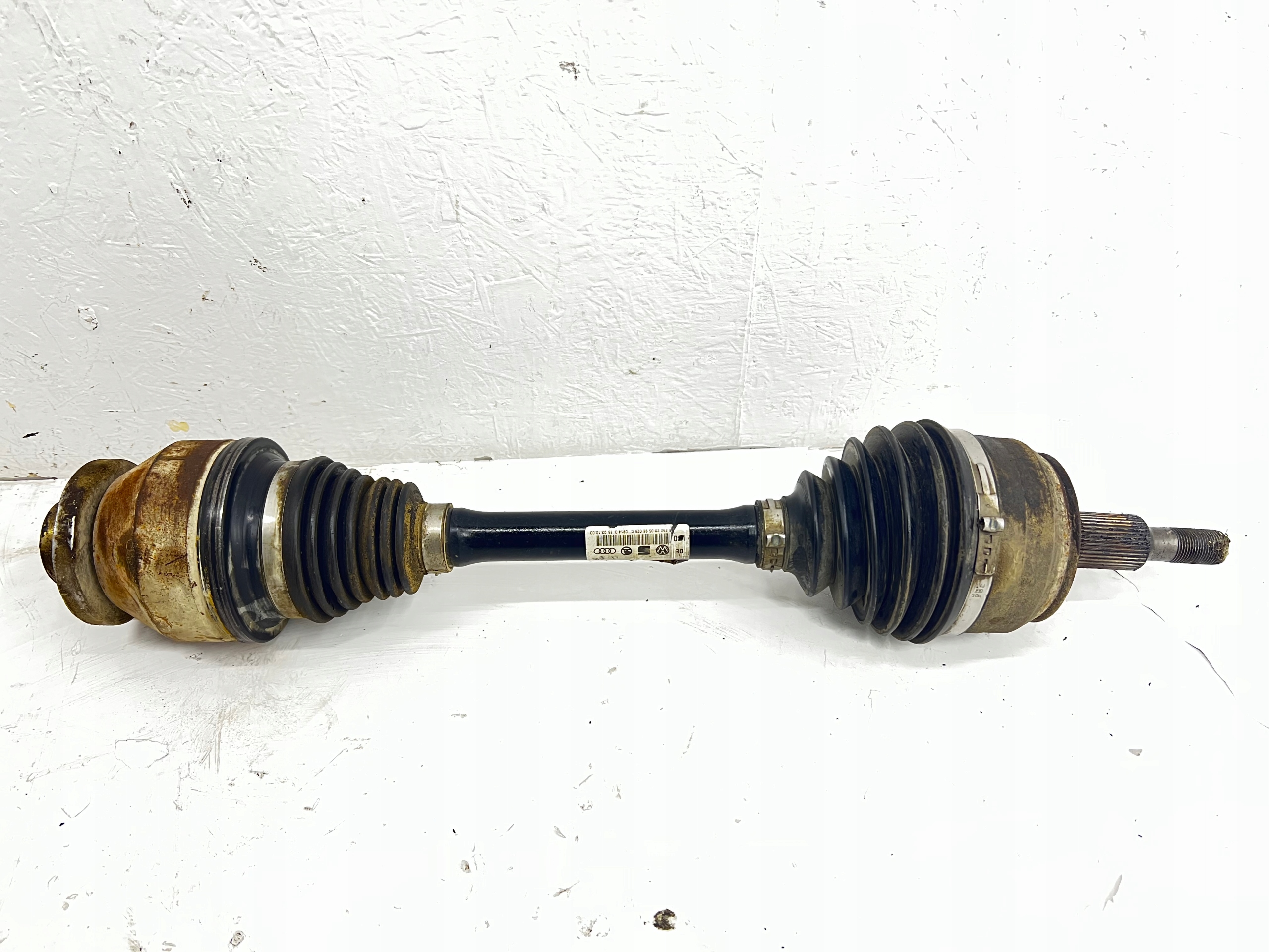 semi-axis left short. MANUAL VW T5 TRANSPORTER 2.5 TDI 7H0407271Q
