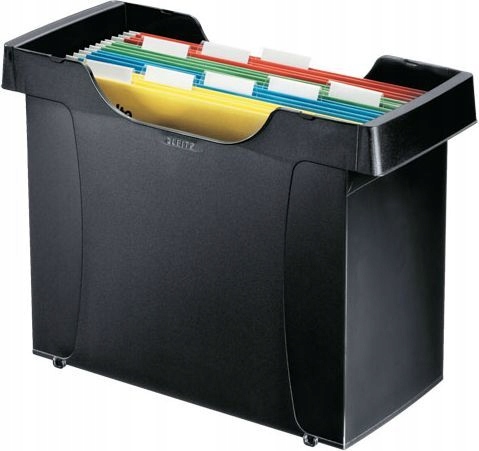 Kartoteka Pojemnik Archiwizacyjny Na Teczki Zawieszane Leitz Czarny