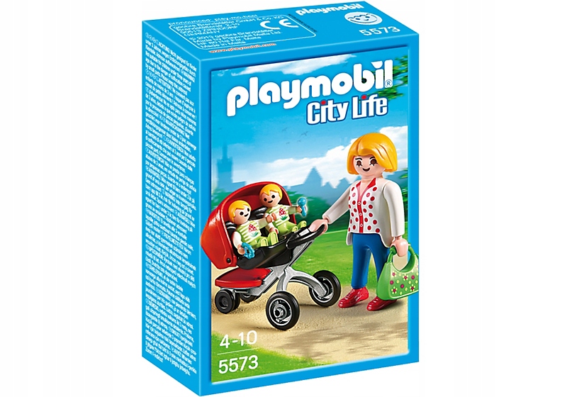 

Playmobil 5573 Wózek dla Bliźniaków z Figurkami