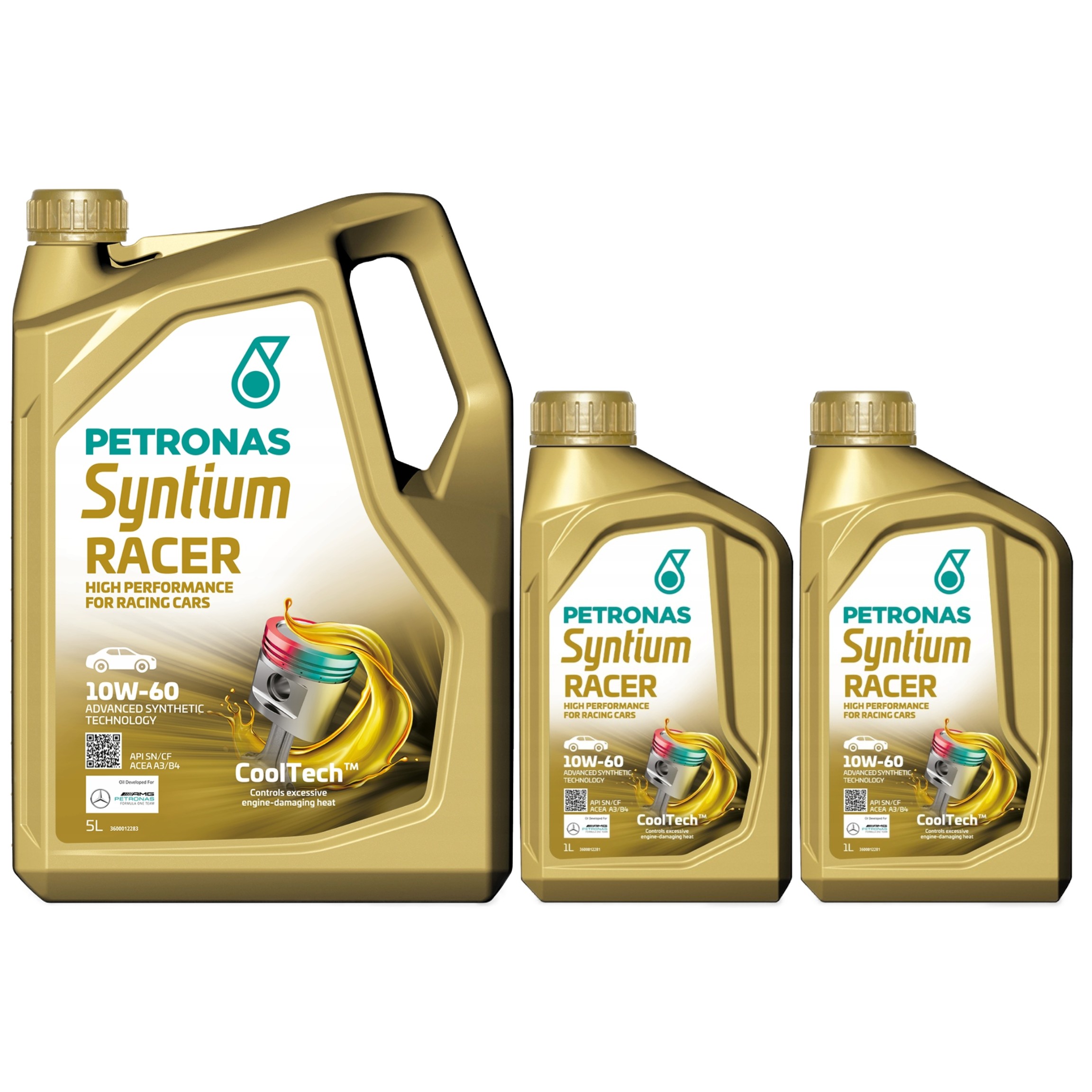 Petronas Syntium Racer 10W-60 Sl 5L Petronas Syntium Racer 10W-60 Sl 1Lx2