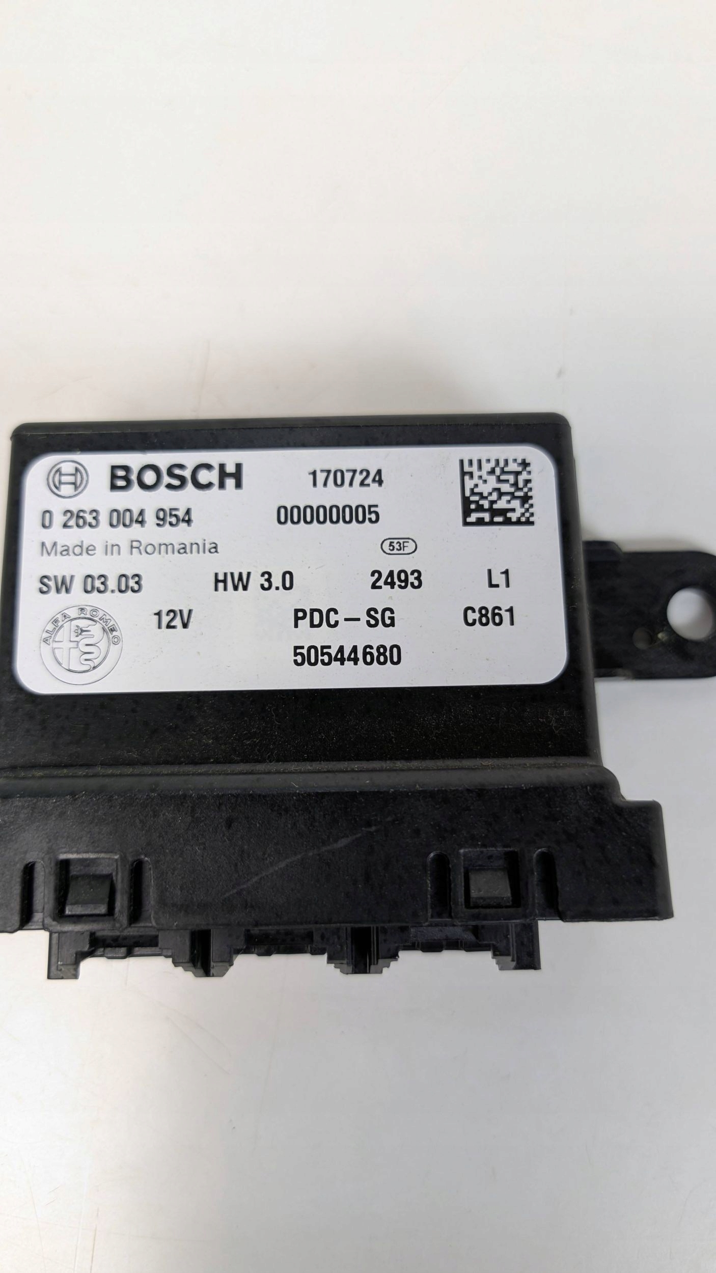 Alfa Romeo Stelvio 50544680 module control unit 0263004954