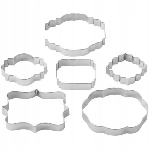 

Wykrawacze foremki Plakietki Etykiety 6szt Wilton