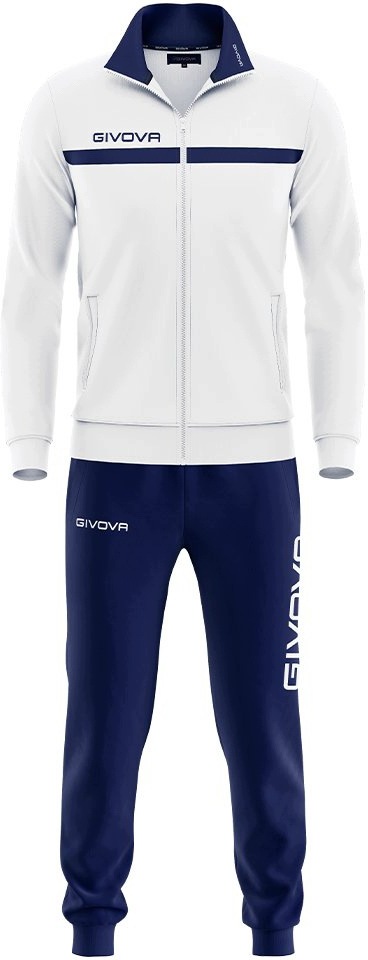 Givova Tuta One Full Zip tepláková souprava, bílá