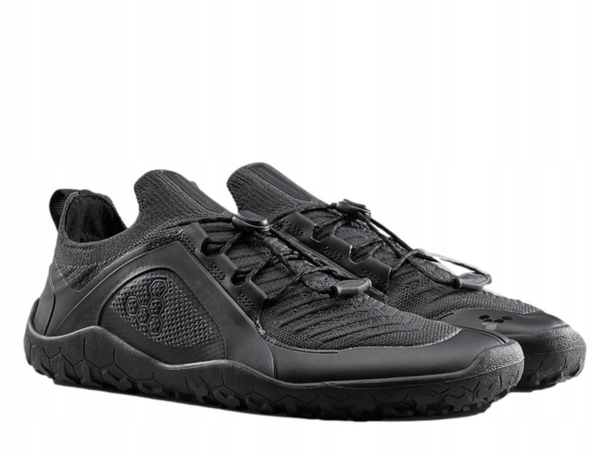 Pánské boty Vivobarefoot 309099-21 Primus Trail Knit Fg Obsidian Černé 42