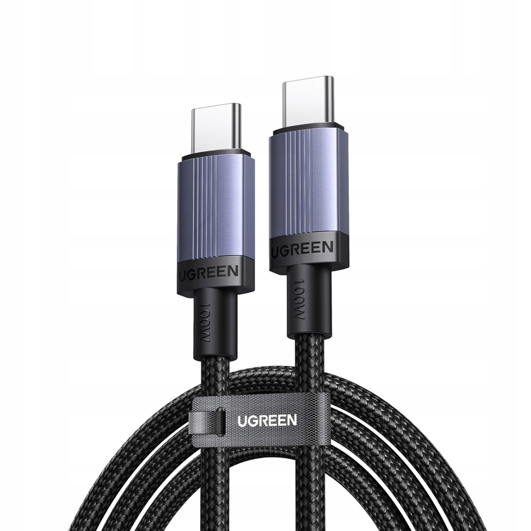 Kabel przewód Usb-c Pd 100W 5A 1m czarny