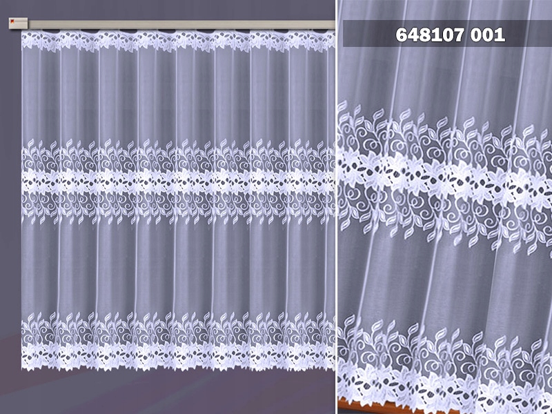 FIRANKA FIRANA ŻAKARDOWA 648107/180CM PROMOCJA Marka inna marka