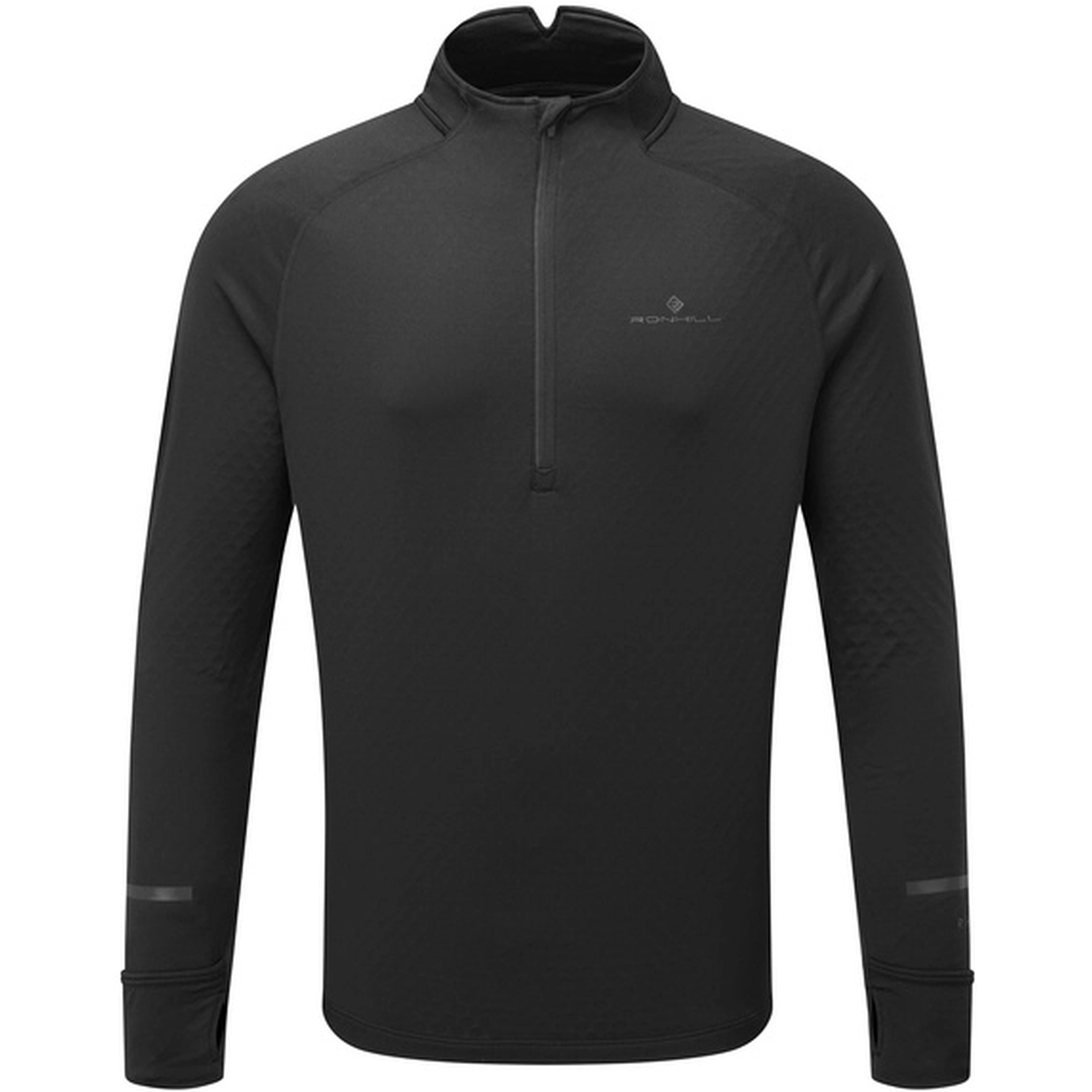 Bluza do Biegania Ronhill Sportowa Męska Tech Prism 1/2 Zip Czarna S