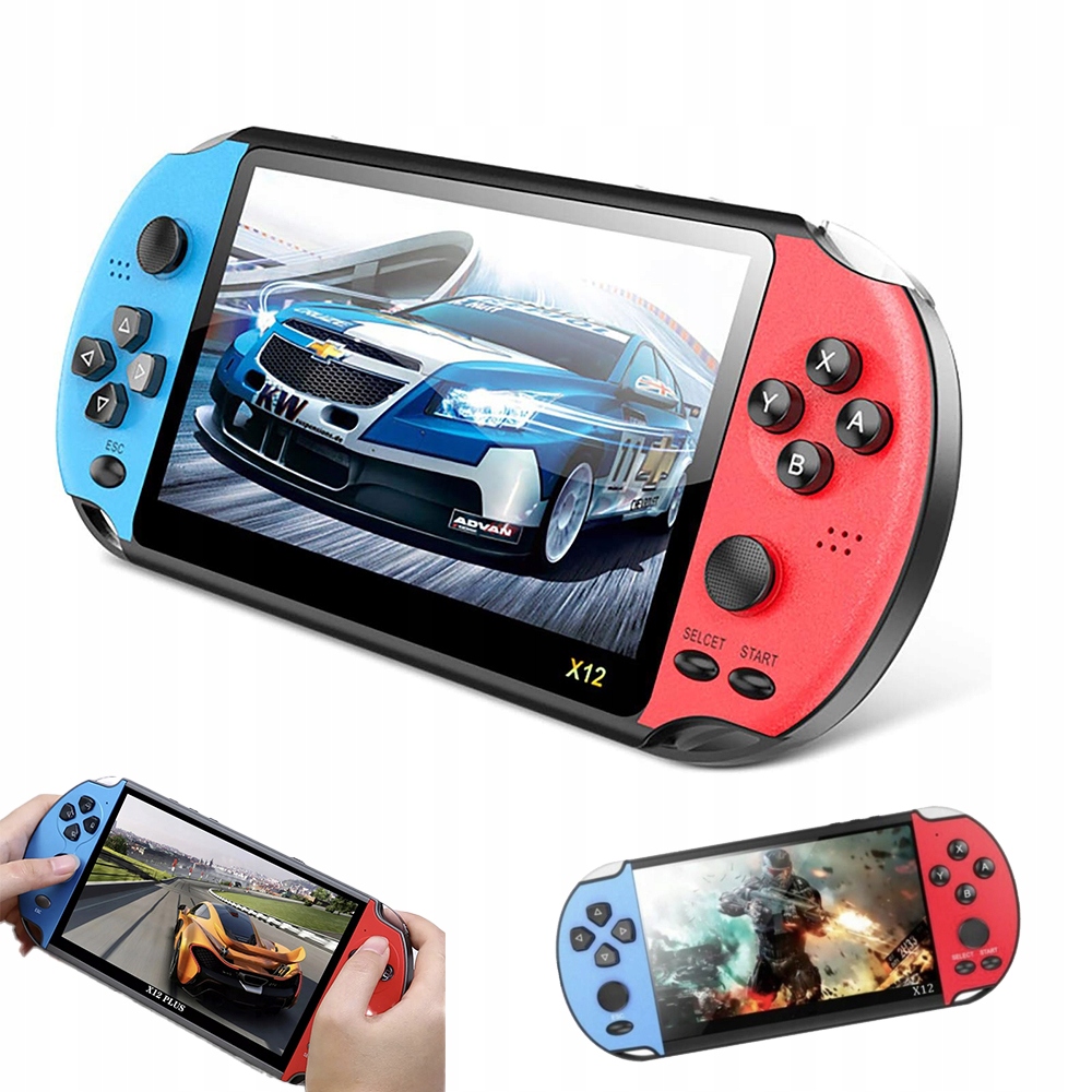 Konsola Do Gier 7 Cali 2700 Gier 16GB 2500MAH Bateria 5H Grania Ładowanie