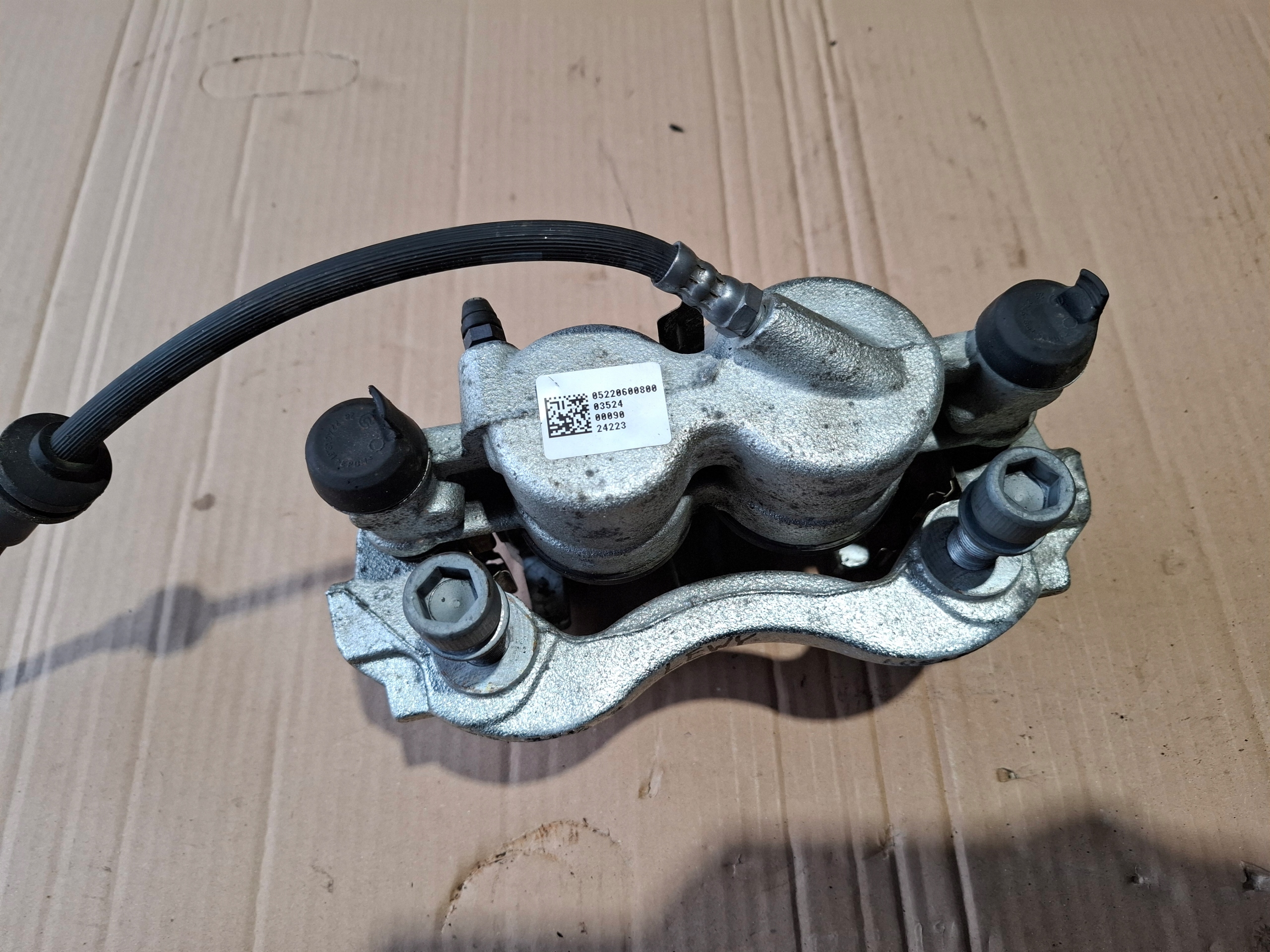 caliper brake left front PEUGEOT BOXER 23r new BREMBO