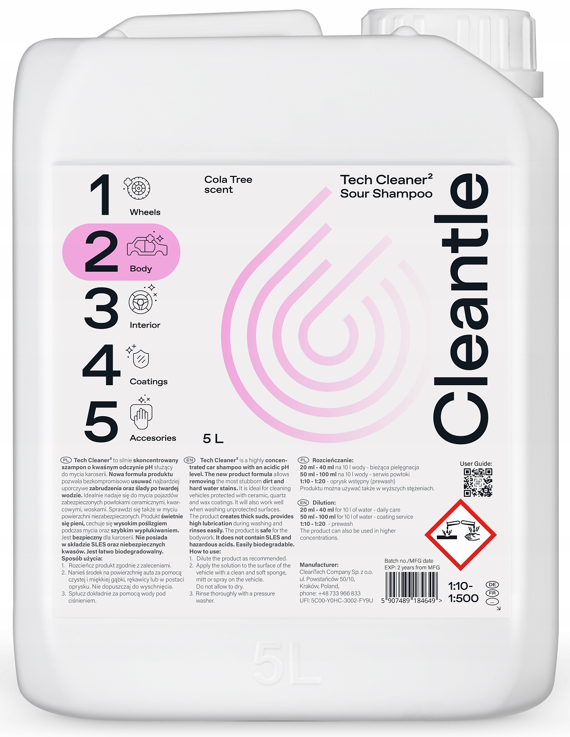 CLEANTLE Tech Cleaner2 5000ml