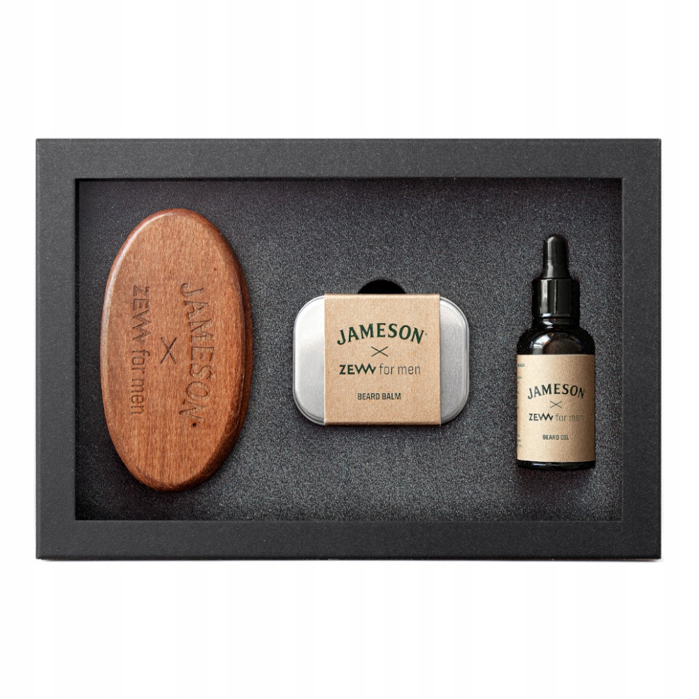 Zew for men x Jameson Sada na vousy Olej Balzám Kartač