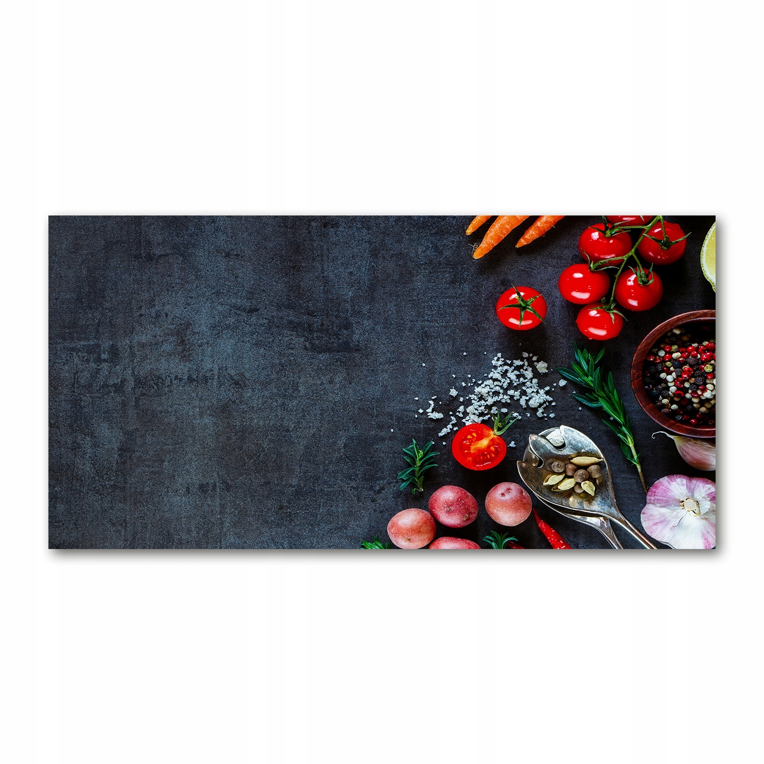 

Foto obraz na szkle akrylowym Składniki 120X60 cm