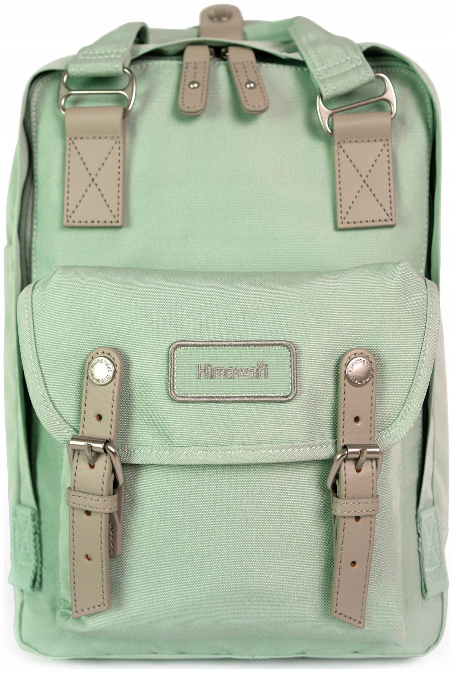 Batoh na notebook Himawari Dreamer S – do práce do školy, lehký, mátový