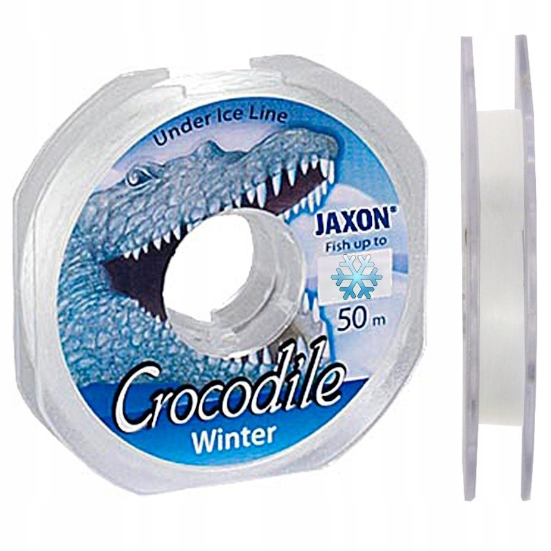 Żyłka Jaxon Crocodile Winter Do Wędkarstwa Podlodowego 0.08mm 1.0kg 50m
