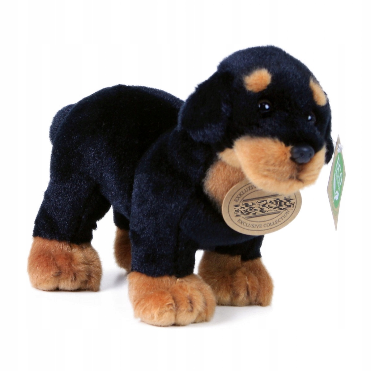 

Maskotka Eko Pluszowy Pies Rottweiler Piesek Eco