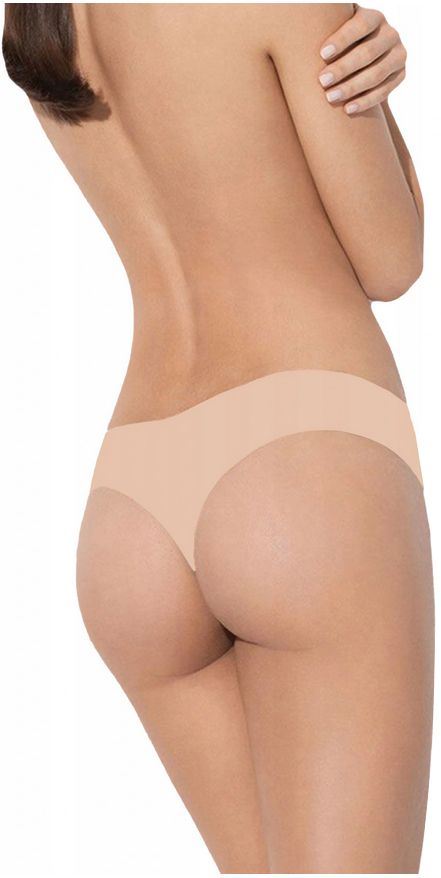 GATTA BEZSZWOWE LILI DAMSKIE STRINGI NATURAL L Rozmiar L