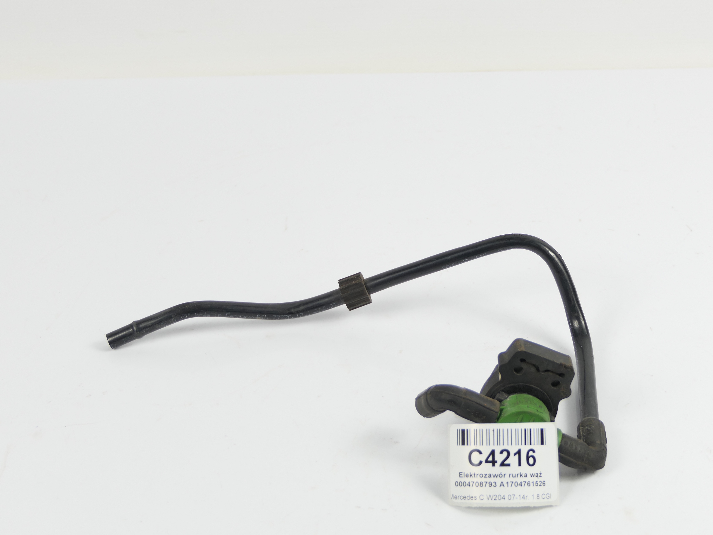 A1704761526 - Электромагнитный клапан вакуумный шланг Mercedes C W204 1.8