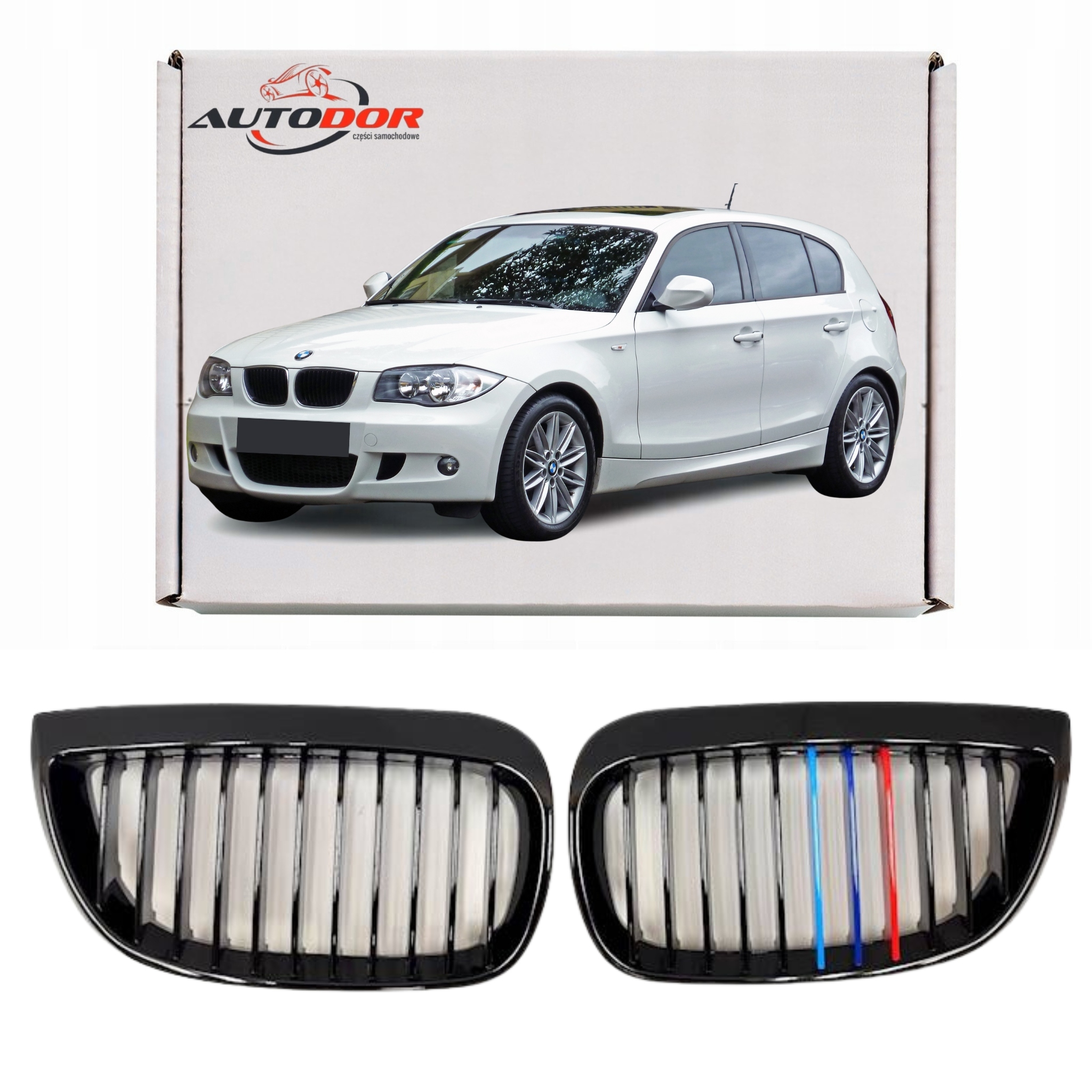 Změňte Své Bmw 1 E87 Ledviny Černé Lesk M Look