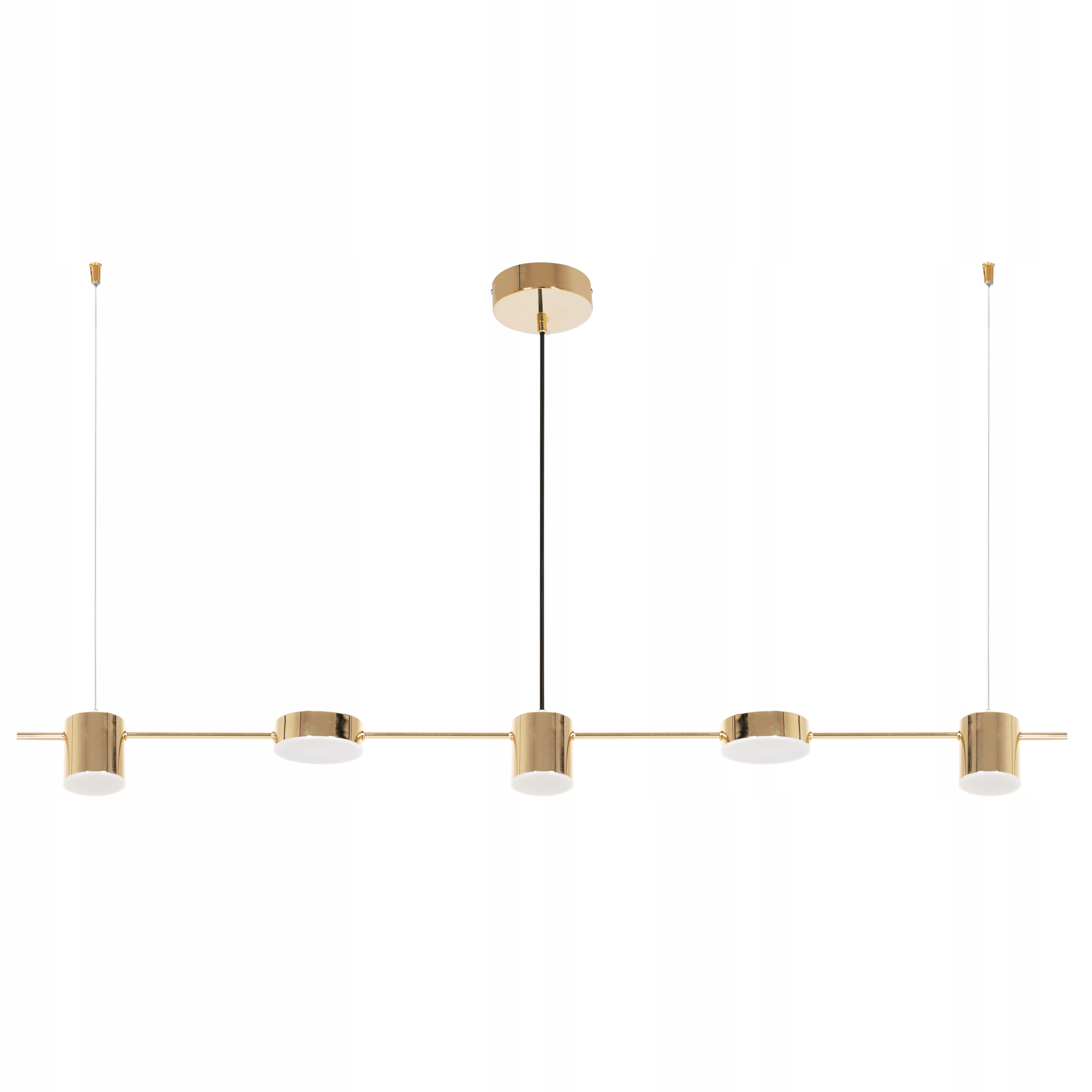 Moderná Závesná Stropná Lampa Zlatá Led Toolight