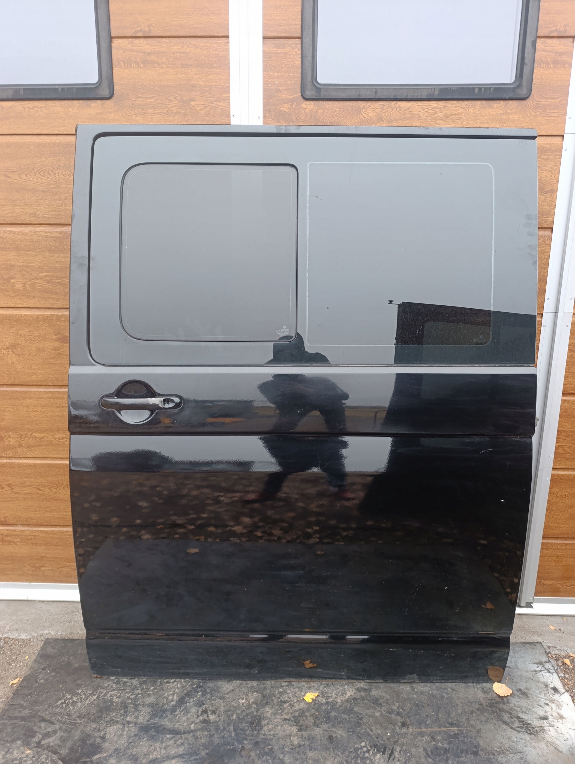 VW T5 door sliding black, LC9Z left
