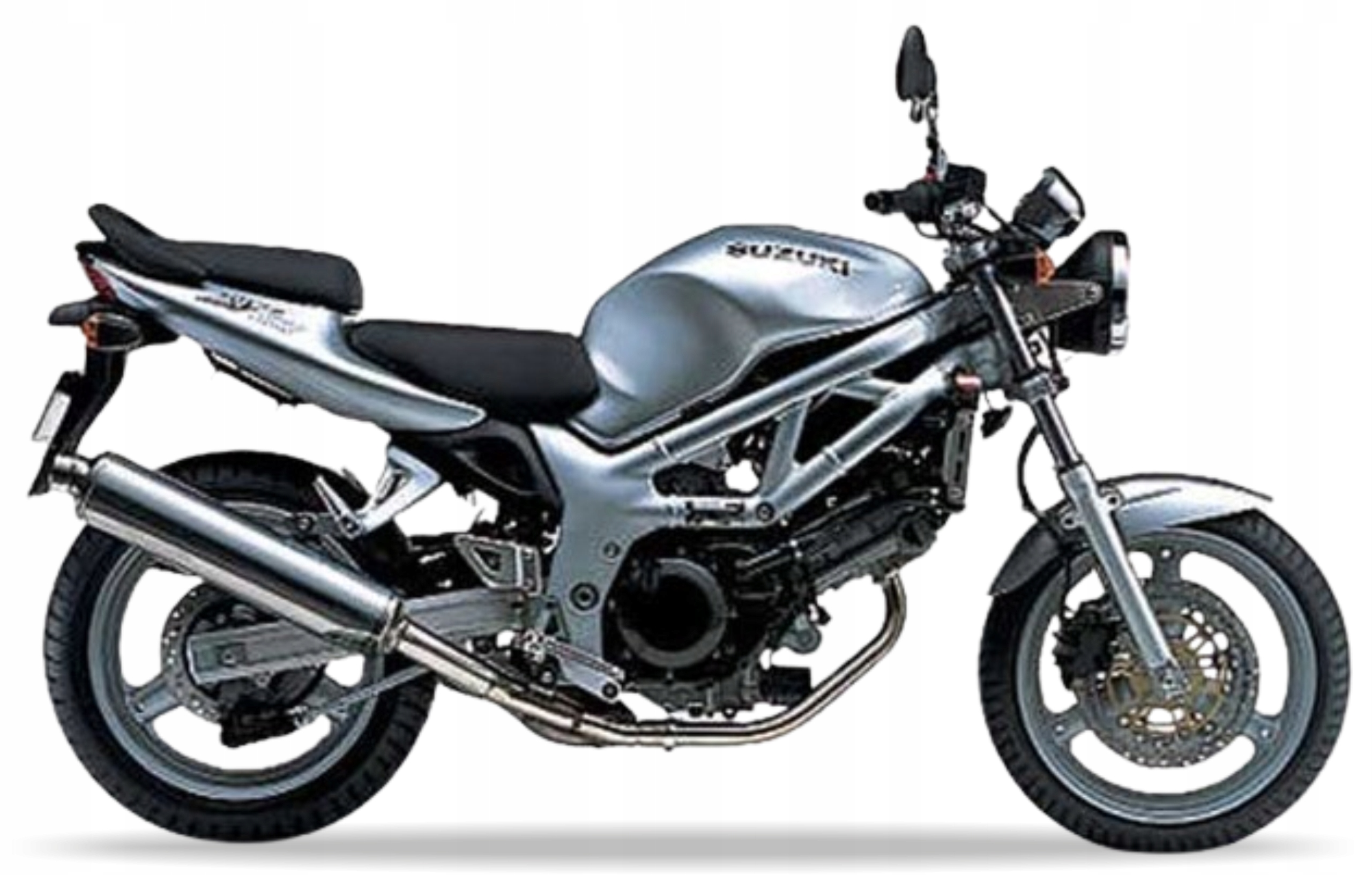 Samolepky Na Motocykl Juula Pro Suzuki Sv 650 2002 Stříbrné YD8