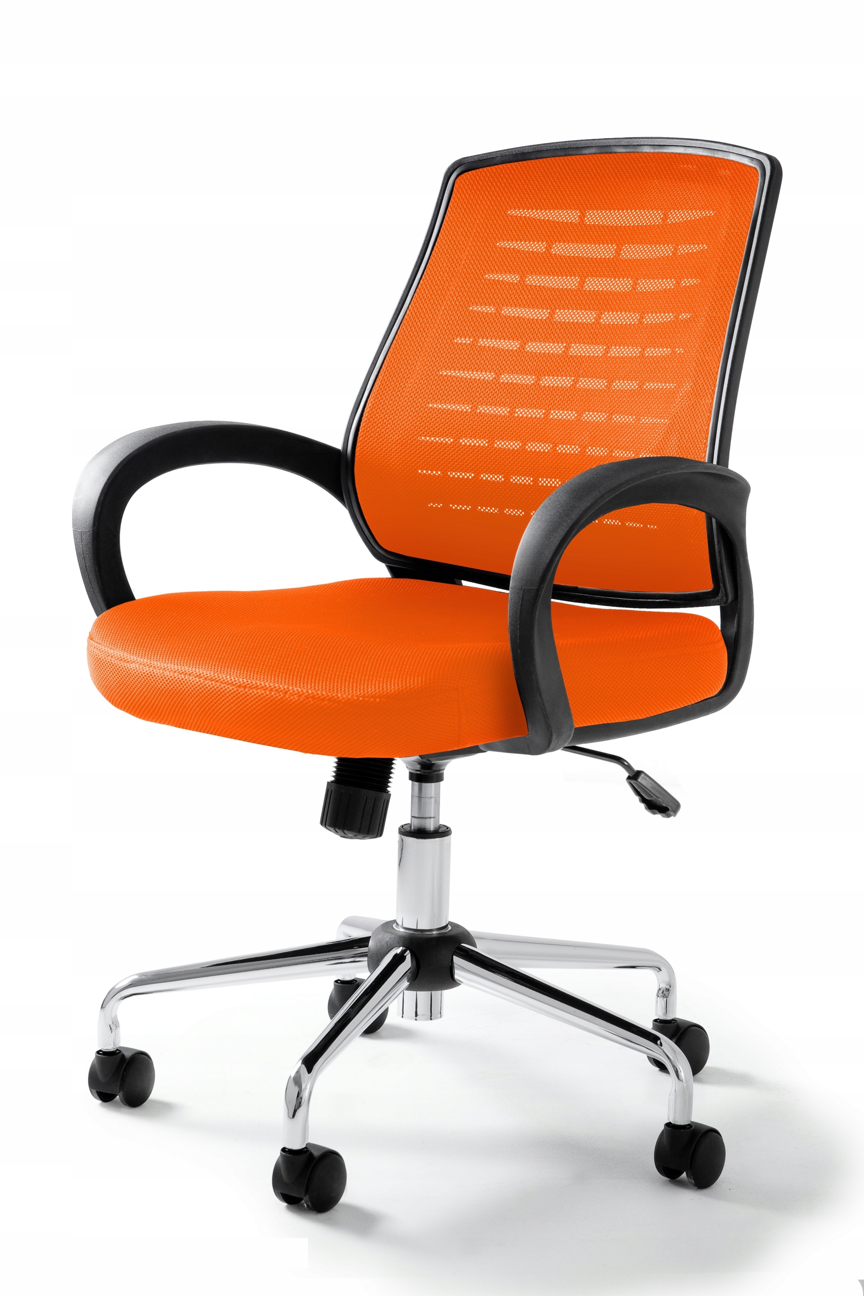 Fotel Biurowy Award Pomarańczowy Krzesło Obrotowy