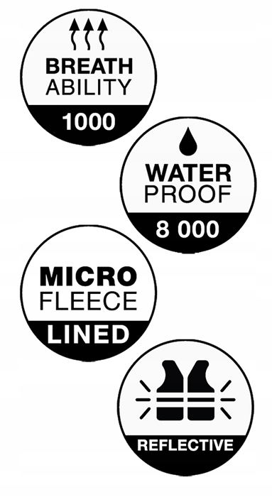 HI-TEC KURTKA MĘSKA SOFTSHELL NETI WODOODPORNA Szerokość w ramionach 59 cm