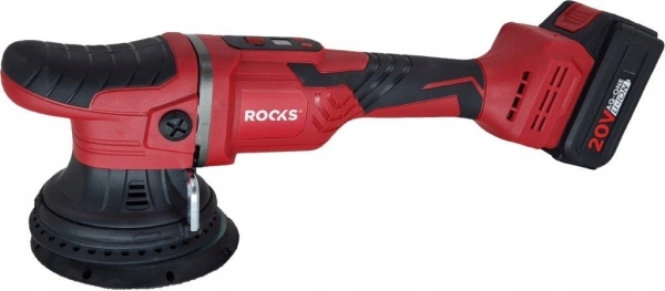 ROOKS 20V AQ-ONE MASZYNA POLERSKA DUAL-ACTION 125 MM X 15 MM , 2100-4800 R Zasilanie akumulatorowe