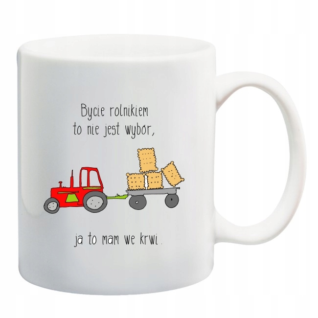 

Kubek Traktor Ciągnik Rolnik Król Pól