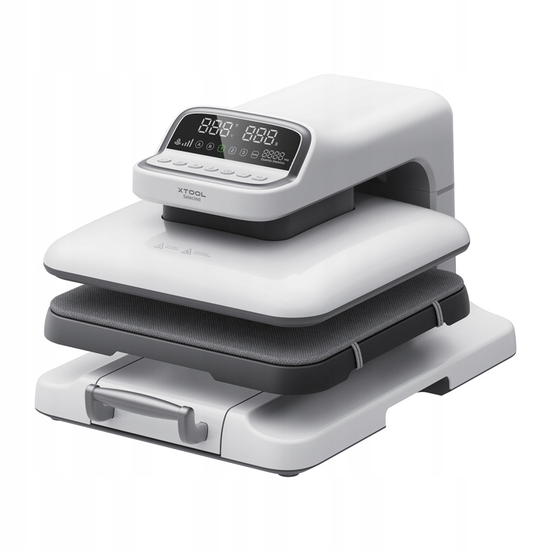 XTool Selected HeatPress 2 Automatyczna Prasa 180 Kg Nacisku do Ubrań