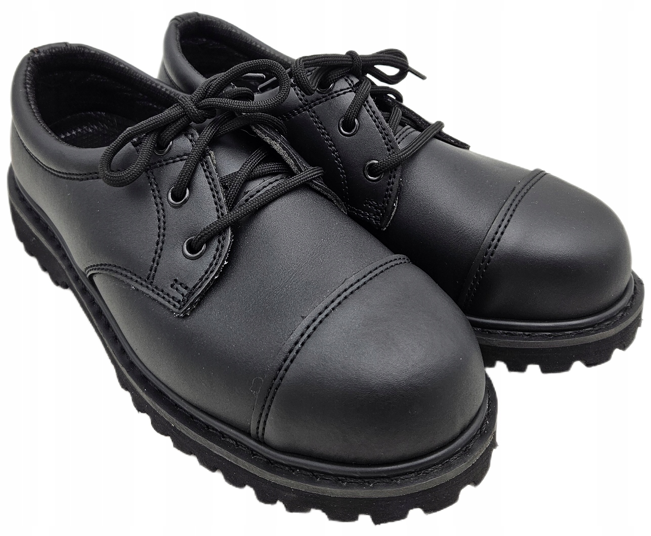 Buty skórzane glany niskie Brandit Phantom 3 oczka rozm. 42