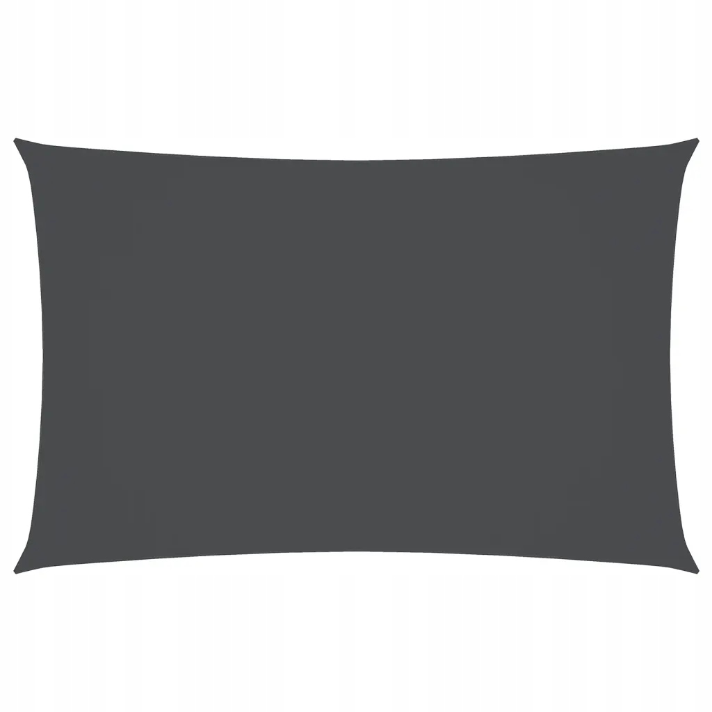 Sluneční plachta z tkaniny Oxford, antracitová, 3,5 x 5 m, obdélníková