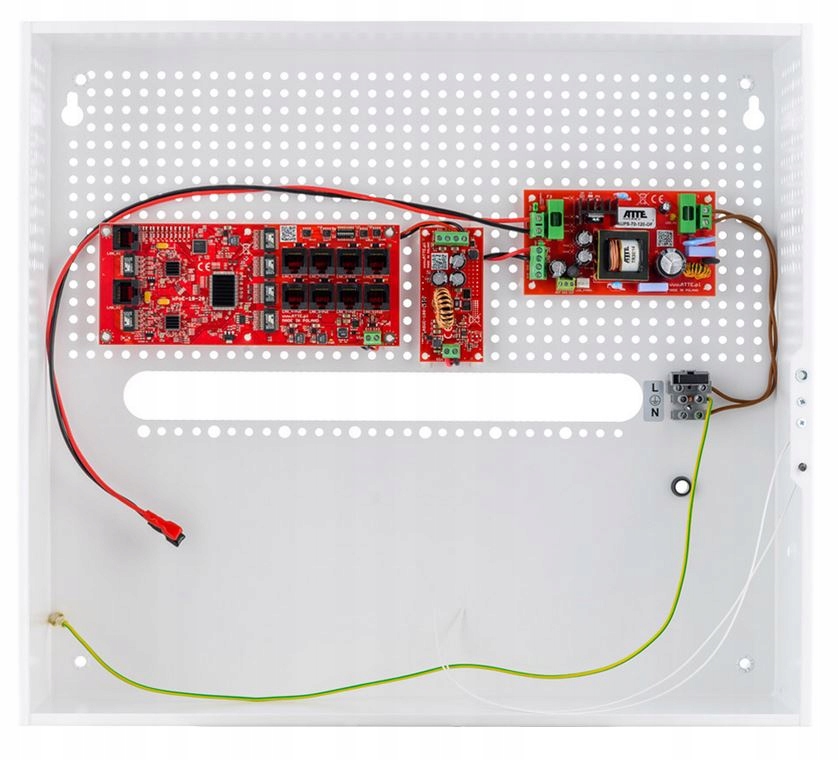 Prepínač Poe Pre 8 Ip Kamier Atte IPUPS-8-20-H