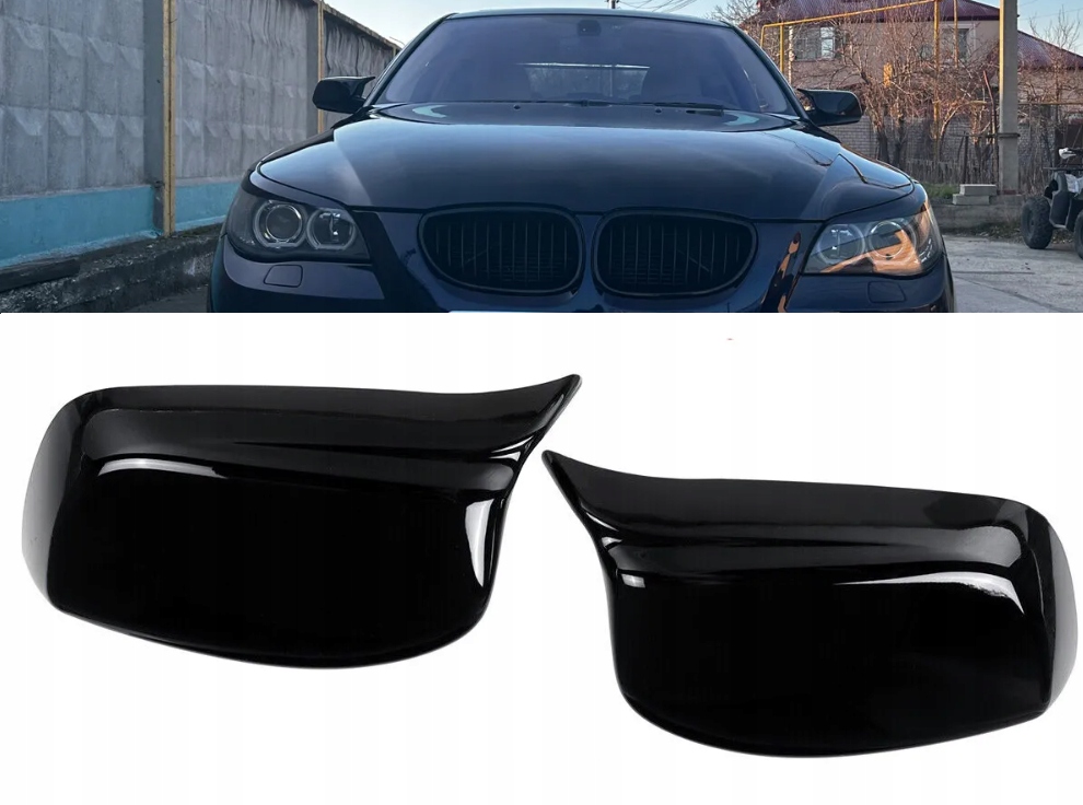 Krytka zrcátka ALAM5 Černý lesk Bmw E60 E61 E63 E64 2003-2009
