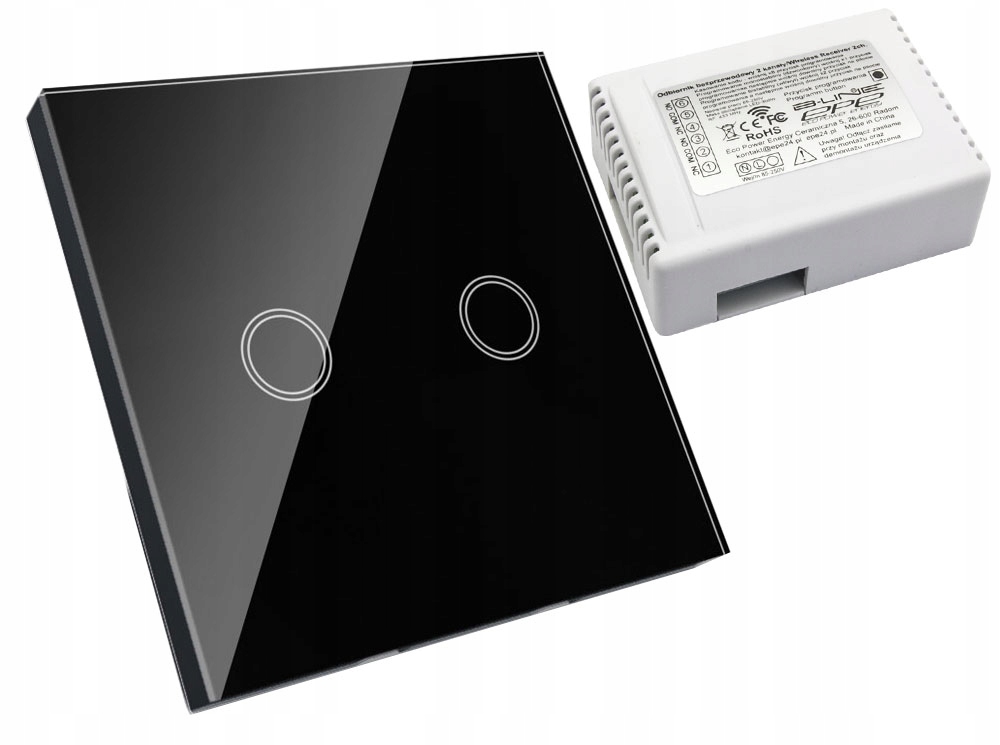 

Zdalne Sterowanie 230V 2 Kanały Pilot Magic B-line