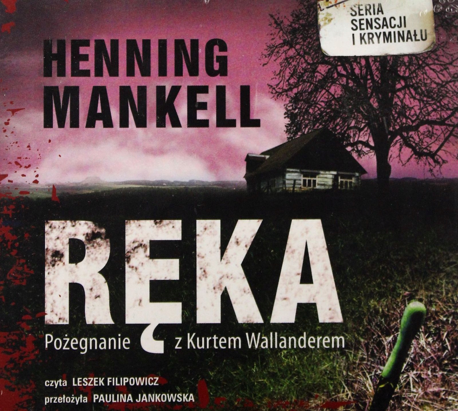 CD MP3 RĘKA - HENNING MANKELL [CD]