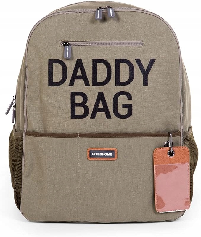 Batoh Daddy Bag Childhome černý, prostorný