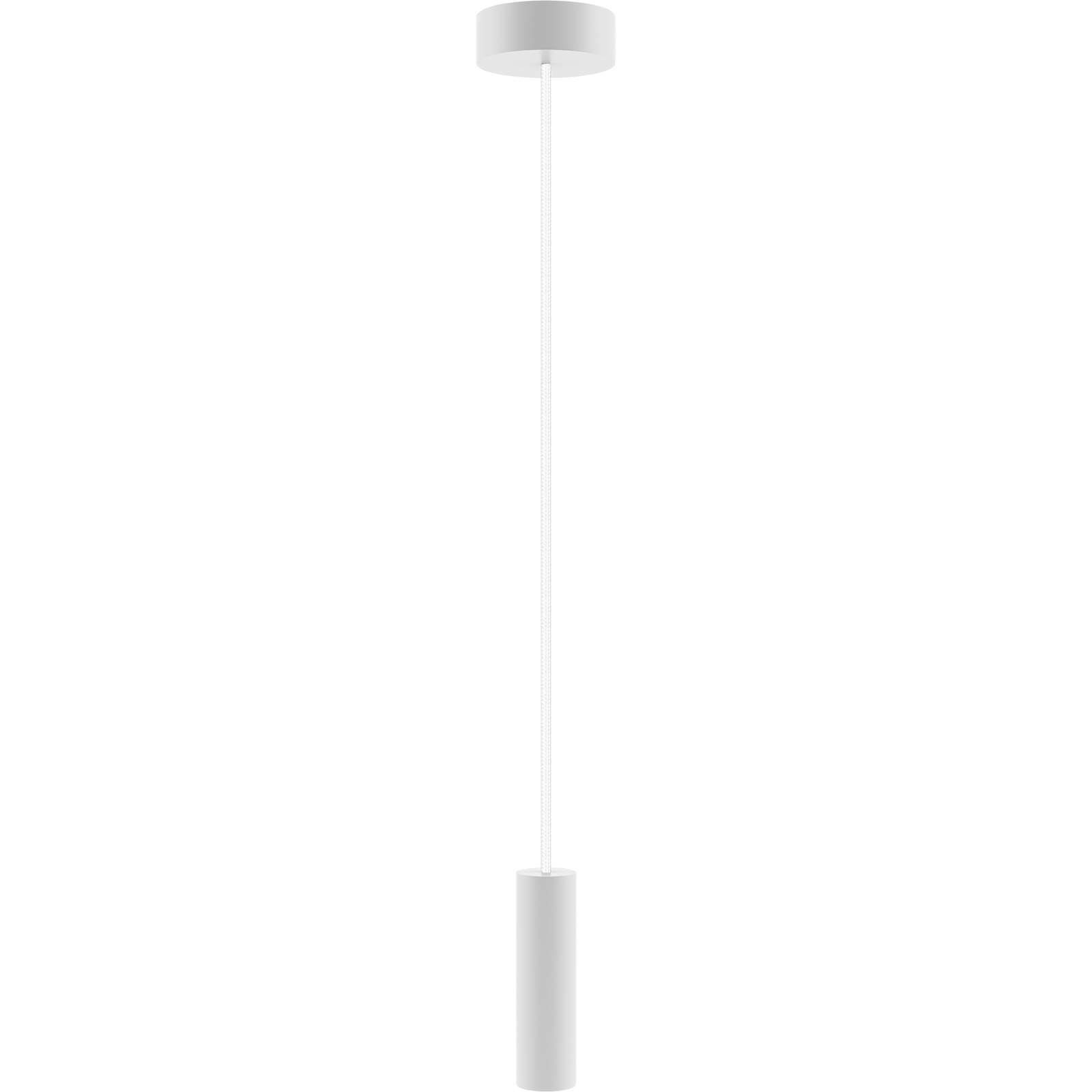 Závěsná Lampa Bílá, Jednoduchá Tuba, Závěsná Lampa