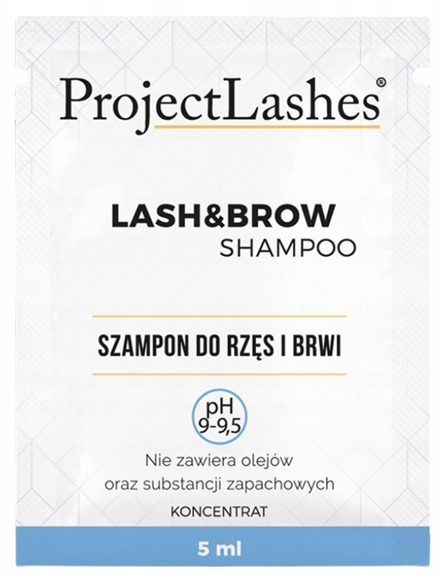 SZAMPON DO RZĘS ProjectLashes KONCENTRAT 5 ml wysokie 9,5pH