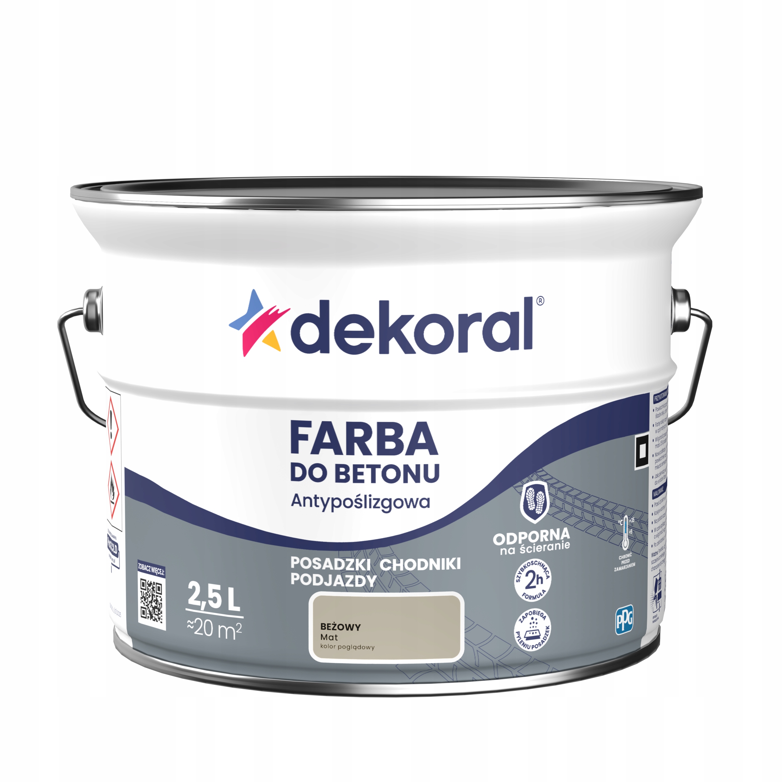 Dekoral Barva pro protiskluzovou úpravu Béžová 2,5L