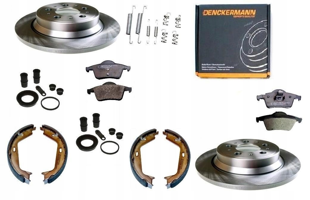 Kotouče Reperaturní Čelisti Volvo S60 A S80 V70 XC70 2000-2010 Zadní