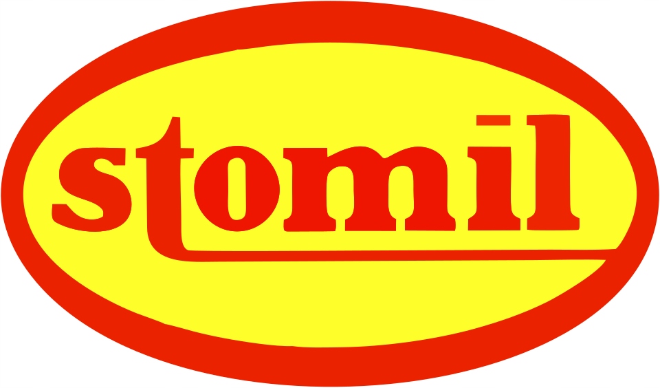 Stomil naklejka drukowana